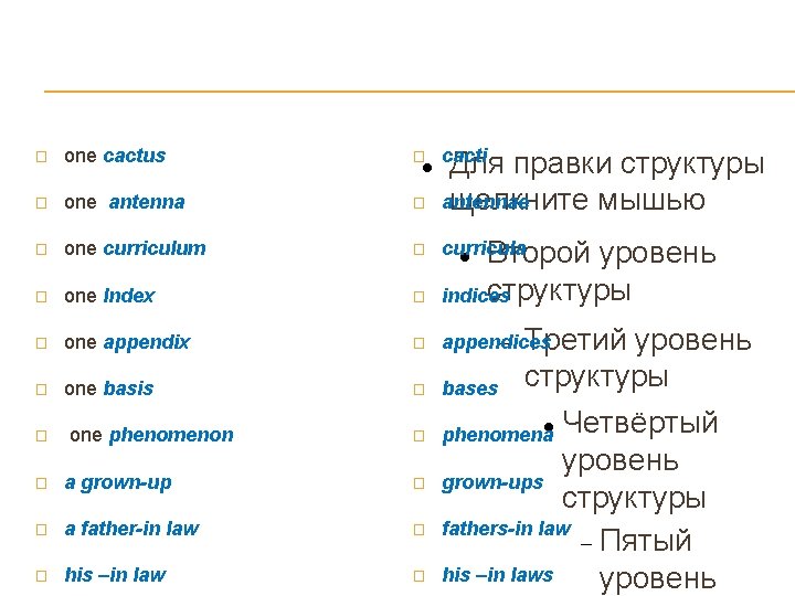 Try to guess � one cactus � � one antenna � � one curriculum Try to guess � one cactus � � one antenna � � one curriculum