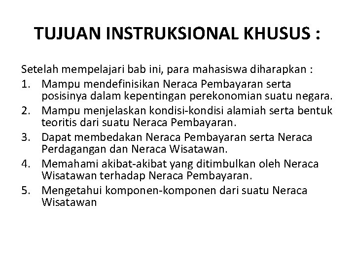 Mathematic For Hospitality Tourism Bab I Pariwisata Dan