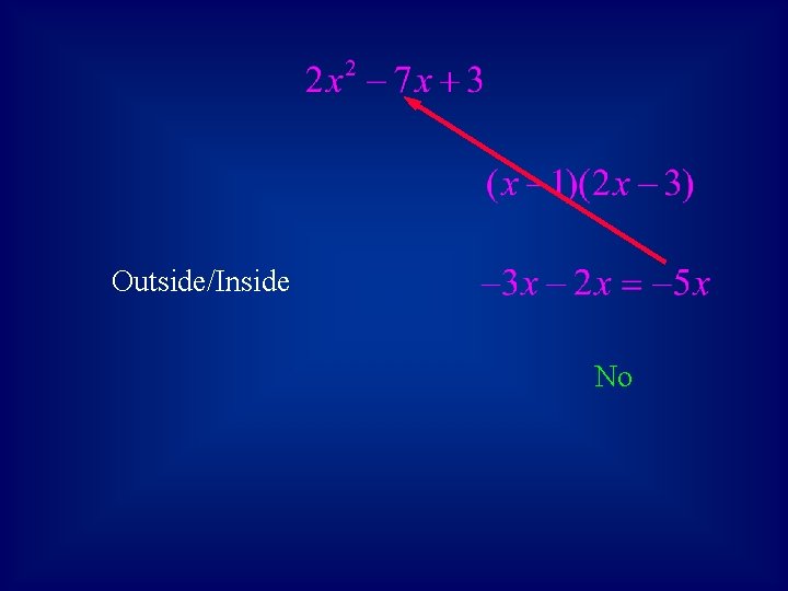 Outside/Inside No 