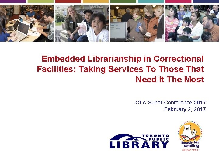 Embedded Librarianship in Correctional Facilities: Taking Services To Those That Need It The Most