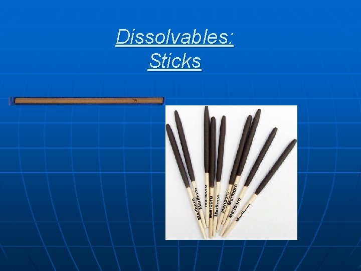 Dissolvables: Sticks 