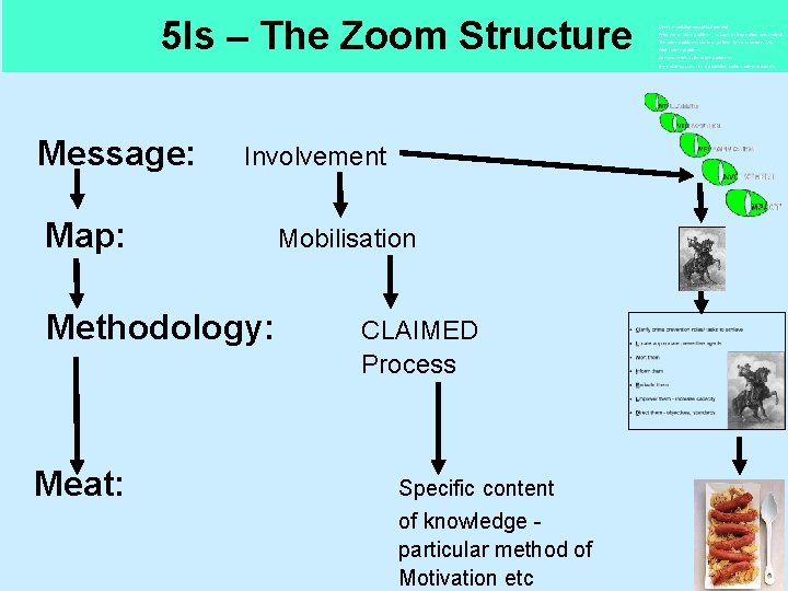 5 Is – The Zoom Structure • General social/geographical context • Evidence of crime 5 Is – The Zoom Structure • General social/geographical context • Evidence of crime