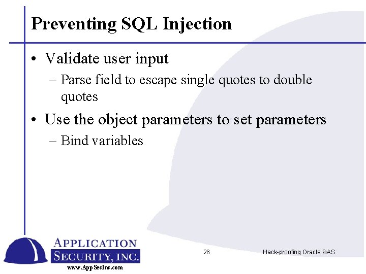 Writing Secure Code In Oracle Aaron Newman Anewmanappsecinc