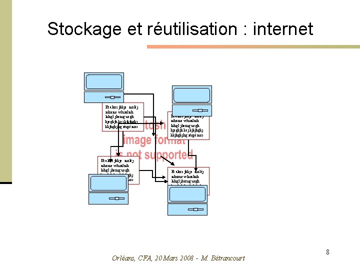 Stockage et réutilisation : internet Et alors jhkje iuoléj iuhziue wluizliuh luhgl jlierug uegh