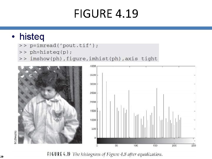 FIGURE 4. 19 • histeq 20 