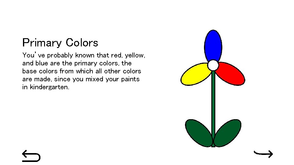 Primary Colors You’ve probably known that red, yellow, and blue are the primary colors,