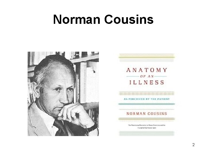 Norman Cousins 2 