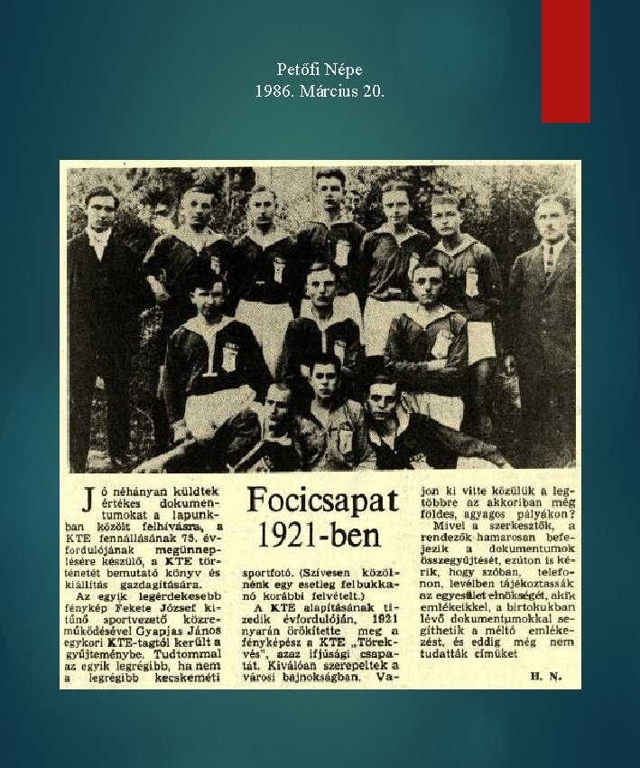 Petőfi Népe 1986. Március 20. 