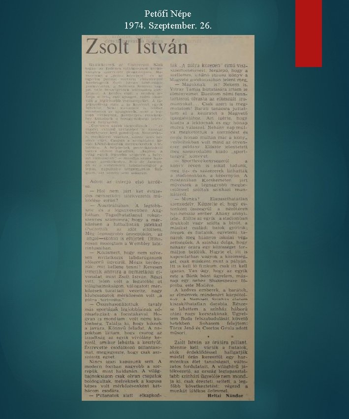 Petőfi Népe 1974. Szeptember. 26. 