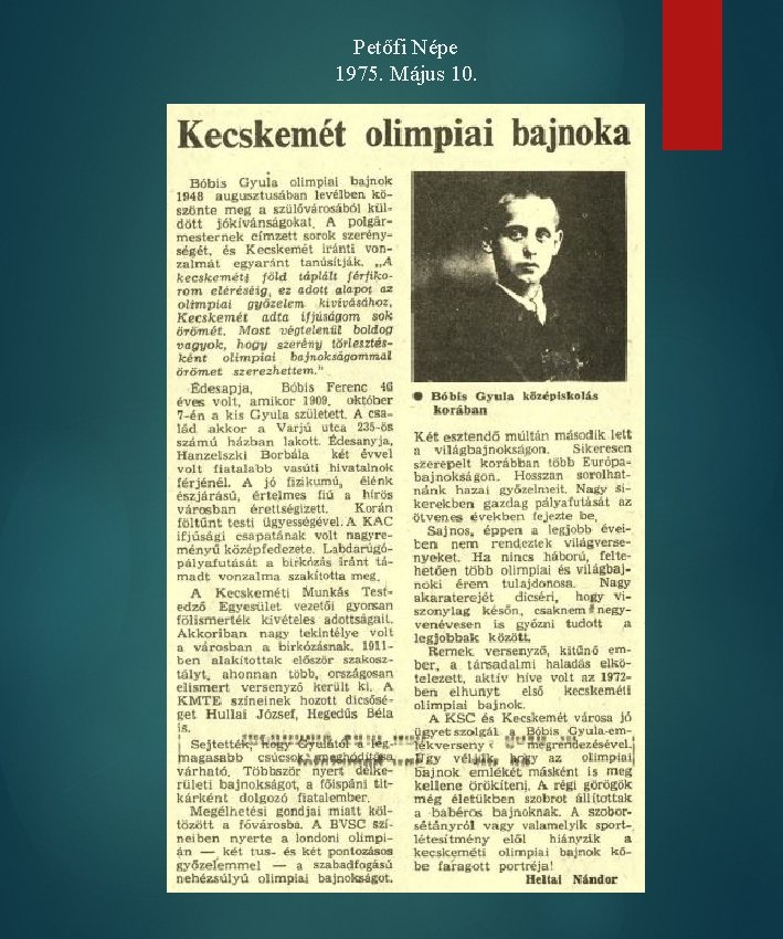 Petőfi Népe 1975. Május 10. 