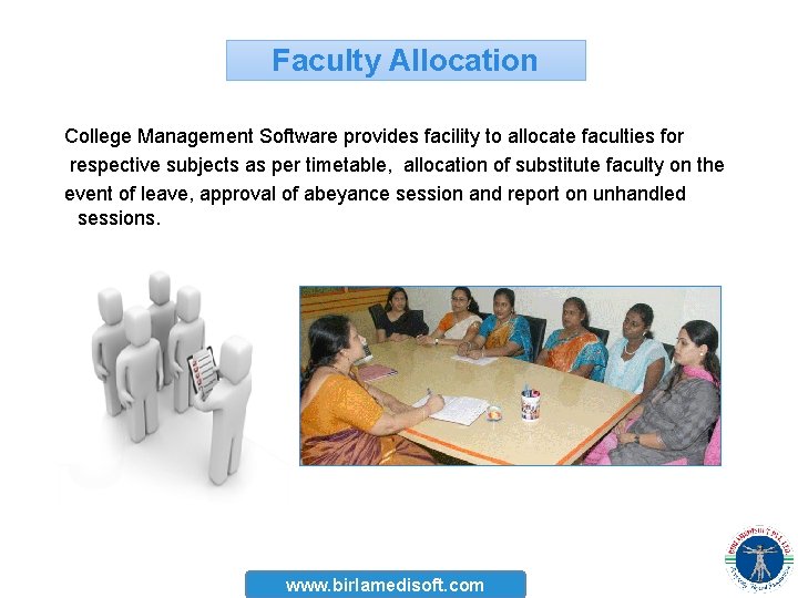 Faculty Allocation College Management Software provides facility to allocate faculties for respective subjects as Faculty Allocation College Management Software provides facility to allocate faculties for respective subjects as