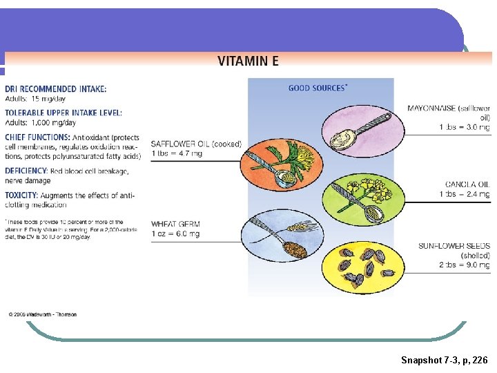 Snapshot 7 -3, p, 226 Snapshot 7 -3, p, 226