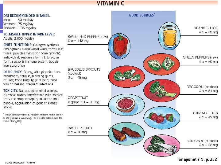 Snapshot 7 -5, p, 232 Snapshot 7 -5, p, 232