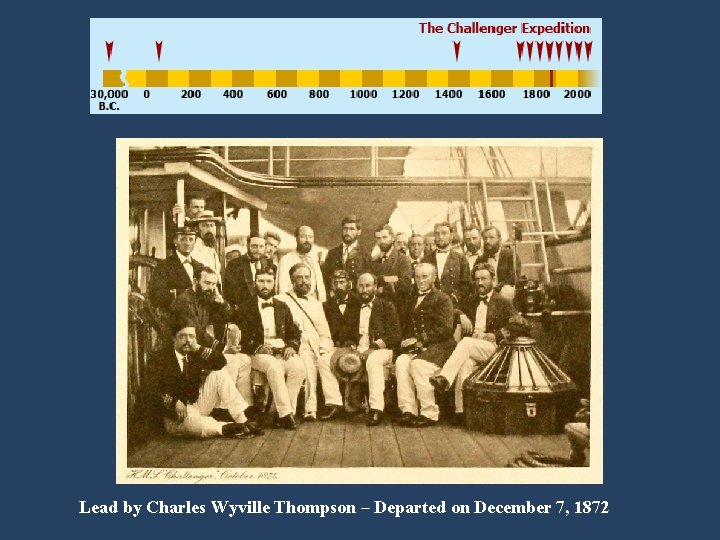 Lead by Charles Wyville Thompson – Departed on December 7, 1872 