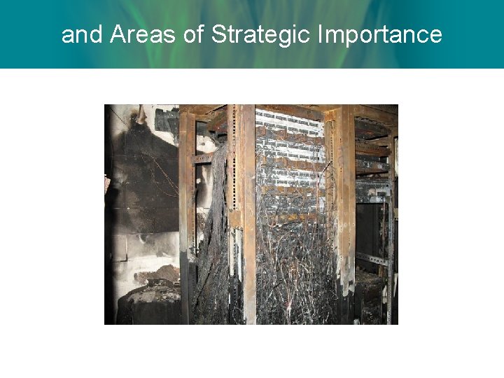 and Areas of Strategic Importance 