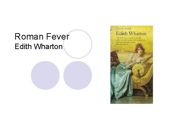 Roman Fever Edith Wharton 