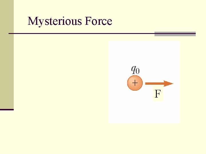 Mysterious Force F 