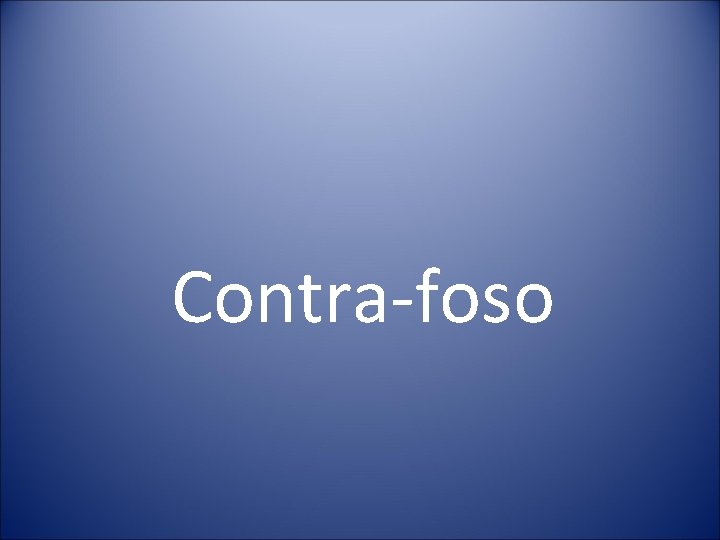 Contra-foso 