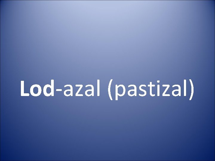 Lod-azal (pastizal) 