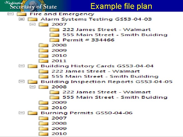 Example file plan 