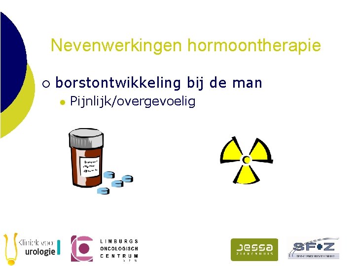 Nevenwerkingen hormoontherapie ¡ borstontwikkeling bij de man l Pijnlijk/overgevoelig 