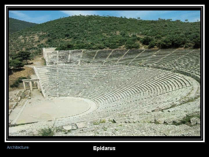 Architecture Epidarus 