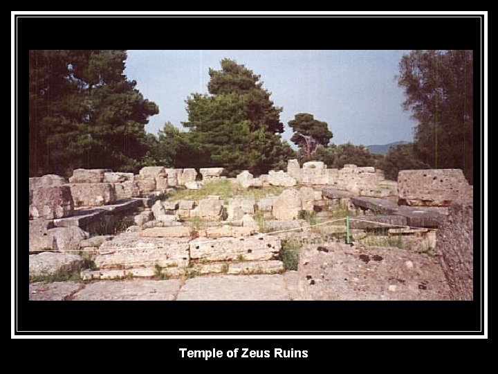Temple of Zeus Ruins 