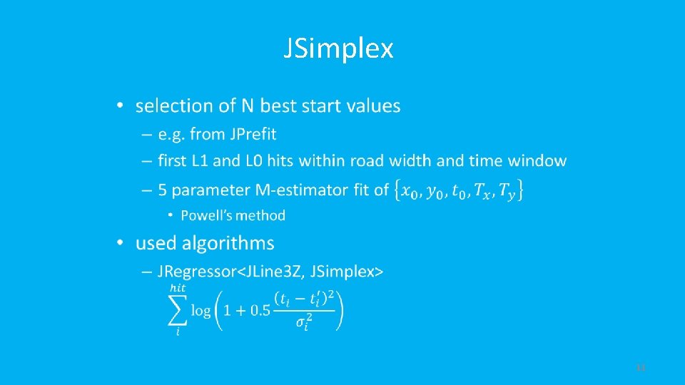 JSimplex • 11 