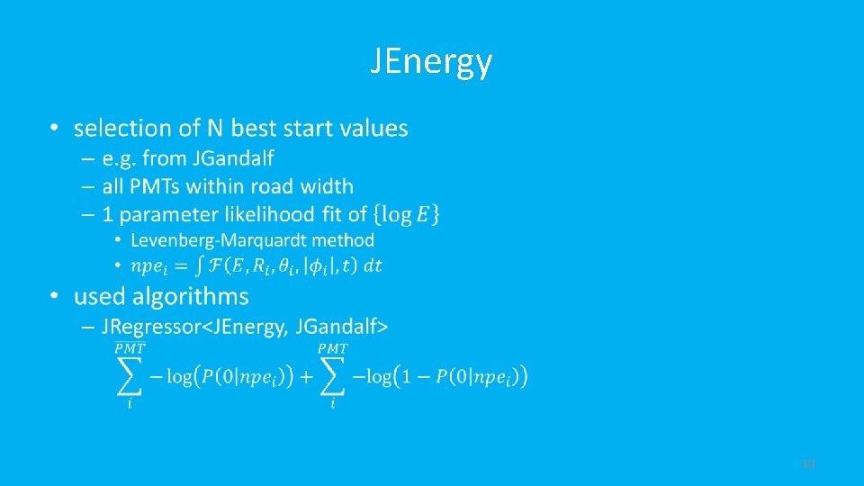JEnergy • 13 