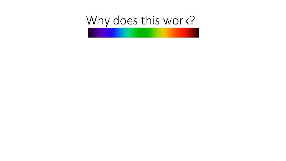 Why does this work? 