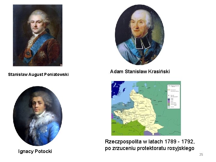 Stanisław August Poniatowski Ignacy Potocki Adam Stanisław Krasiński Rzeczpospolita w latach 1789 - 1792,