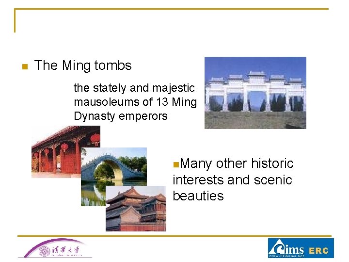 n The Ming tombs the stately and majestic mausoleums of 13 Ming Dynasty emperors n The Ming tombs the stately and majestic mausoleums of 13 Ming Dynasty emperors
