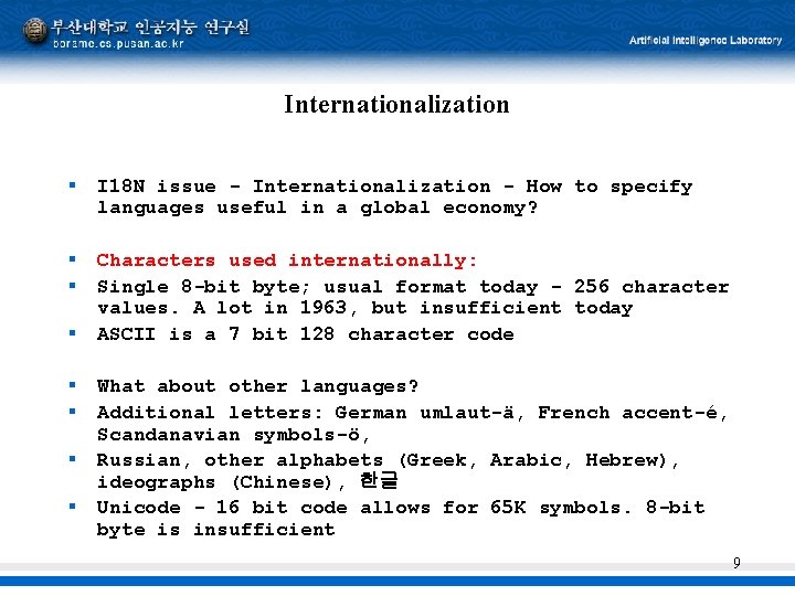 Internationalization § I 18 N issue - Internationalization - How to specify languages useful