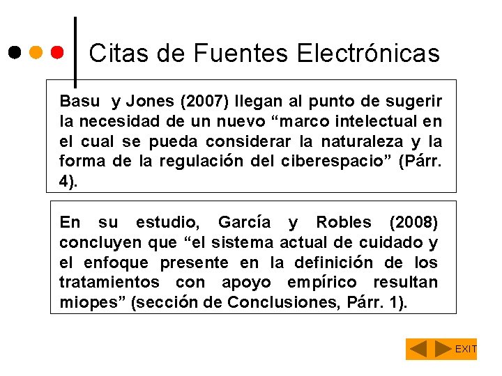 Citas de Fuentes Electrónicas Basu y Jones (2007) llegan al punto de sugerir la