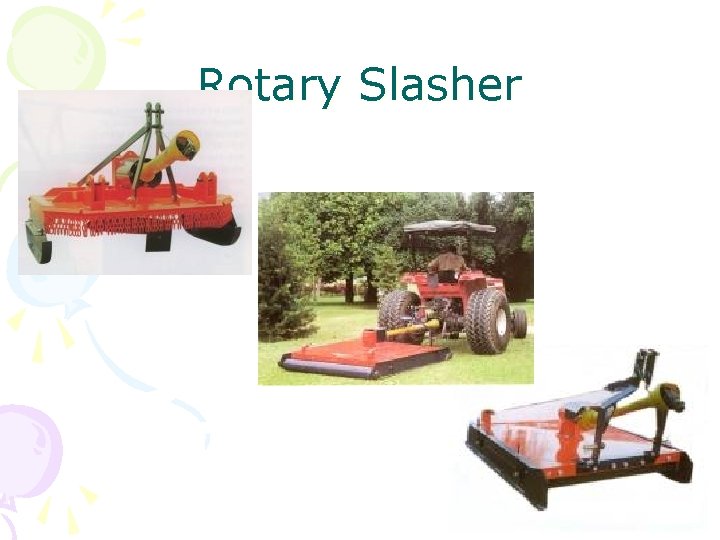 Rotary Slasher 