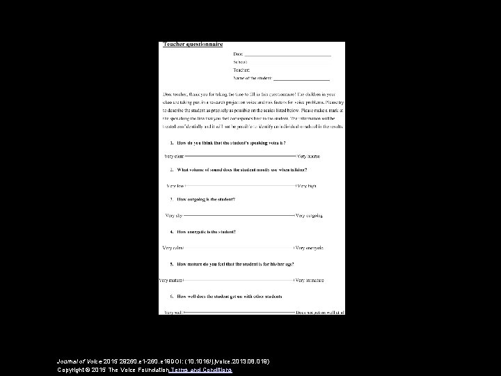 Journal of Voice 2015 29260. e 1 -260. e 19 DOI: (10. 1016/j. jvoice.