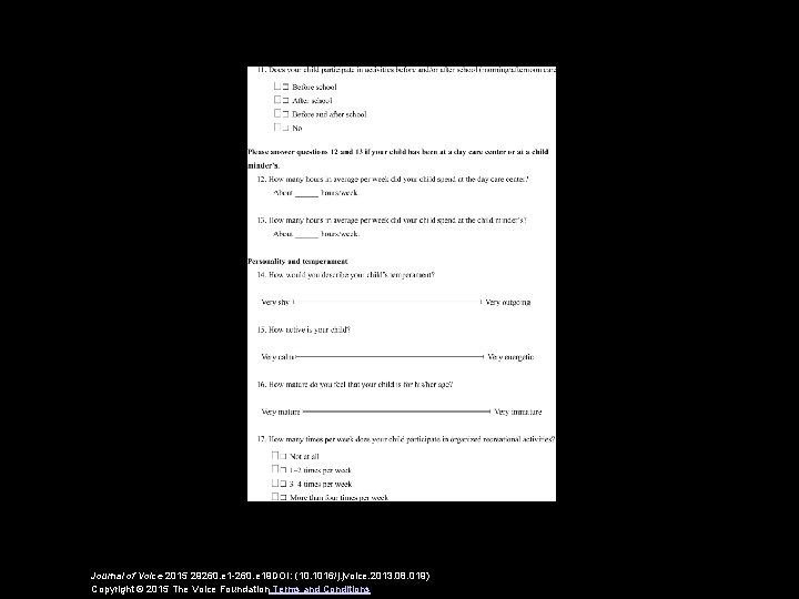 Journal of Voice 2015 29260. e 1 -260. e 19 DOI: (10. 1016/j. jvoice.