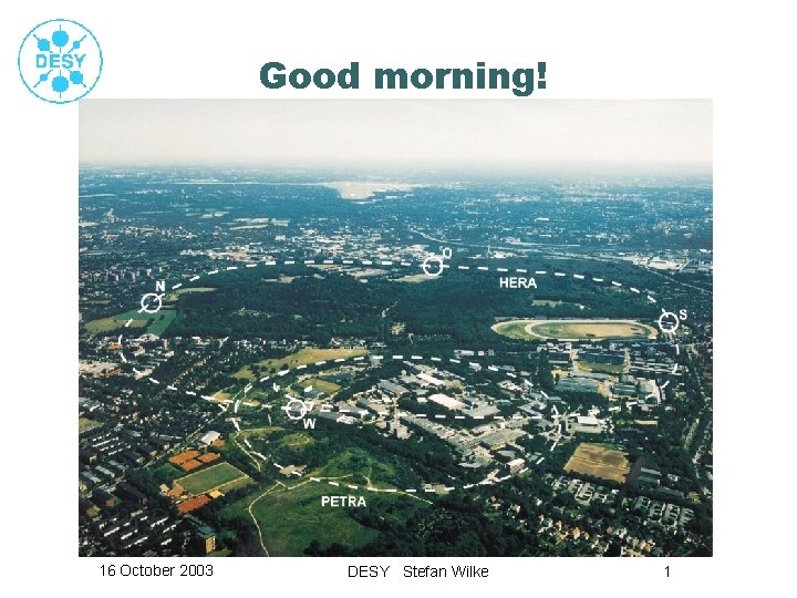 PETRA III at DESY Hamburg/Germany Good morning! l l l Introduction Schedule Overview Parameter