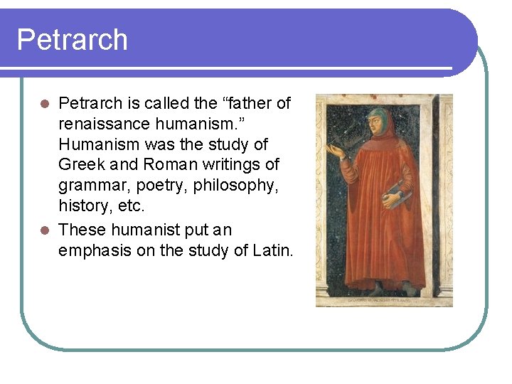The Renaissance The Rebirth Of Greek And Roman