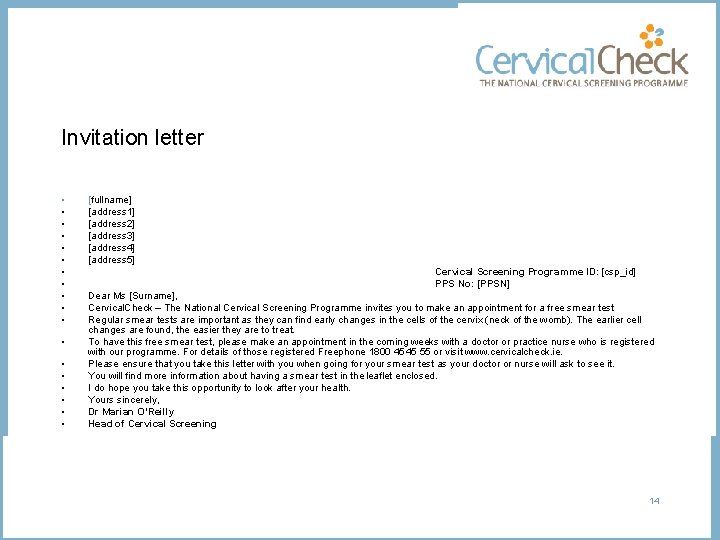 Invitation letter • • • • • [fullname] [address 1] [address 2] [address 3]