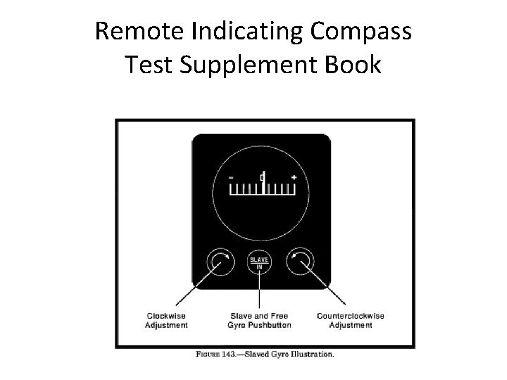 Remote Indicating Compass Test Supplement Book 