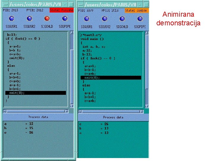 Animirana demonstracija 