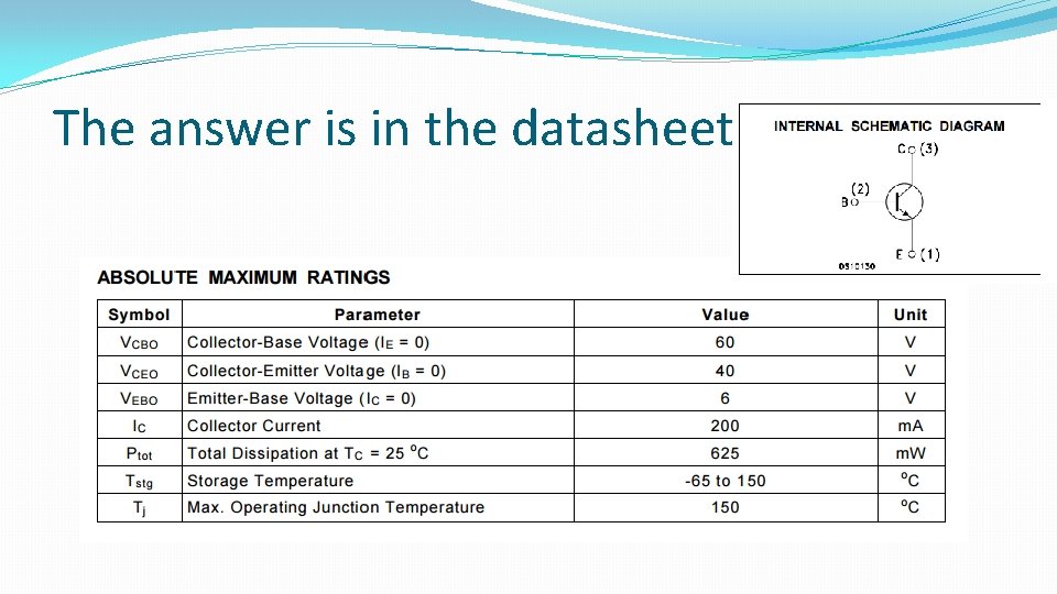 The answer is in the datasheet The answer is in the datasheet