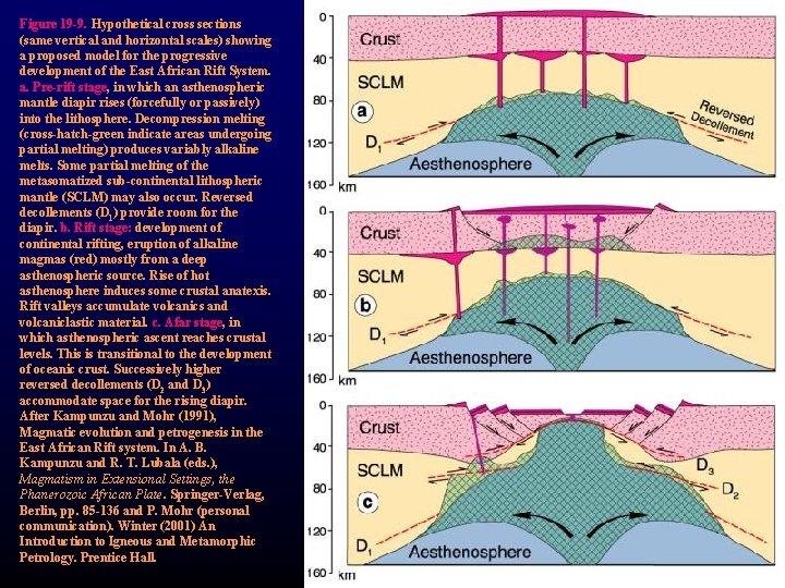 Figure 19 -9. Hypothetical cross sections (same vertical and horizontal scales) showing a proposed