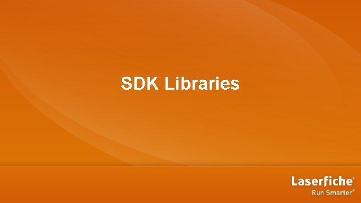 SDK Libraries 
