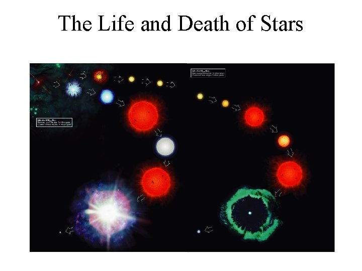 The Life and Death of Stars 
