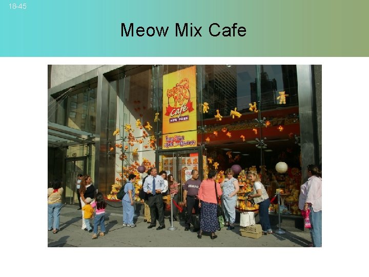 18 -45 Meow Mix Cafe © 2007 Mc. Graw-Hill Companies, Inc. , Mc. Graw-Hill/Irwin