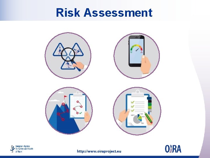 Interactive risk assessment with the Oi RA tool
