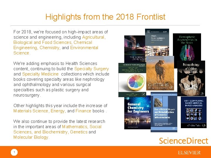 Highlights from the 2018 Frontlist For 2018, we’re focused on high-impact areas of science