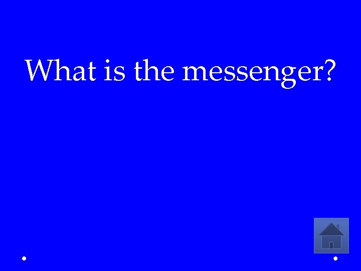 What is the messenger? 